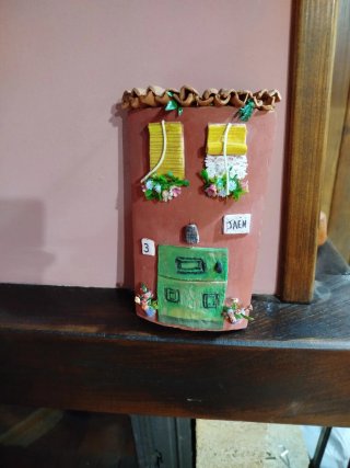 Teja decorativa rústica