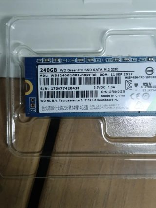 SSD WD Green 240GB SATA M.2