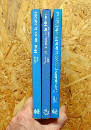 Pack 3 Libros Historia Carlos Fisas