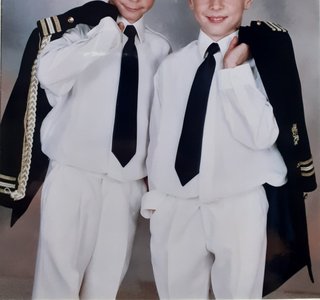 TRAJE DE COMUNION ALMIRANTE  T.9 Y ZAPATOS Nº 32