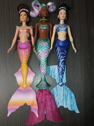 Conjunto di bambole Barbie Sirena