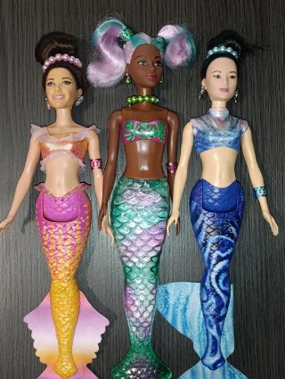Conjunto di bambole Barbie Sirena