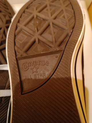 Converse All Star Negras Talla 39 cuero negras
