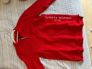 Polo Tommy Hilfiger Manga Larga Talla M