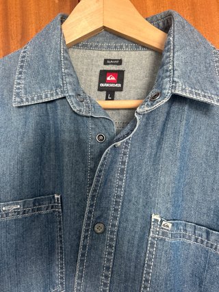 Camisa vaquera Quiksilver Talla L