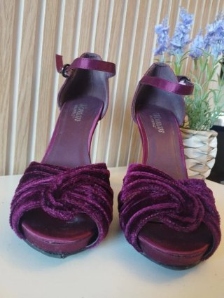 Sandalias Marypaz Burdeos Talla 39