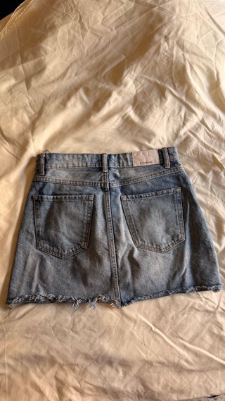 Falda vaquera mini Stradivarius