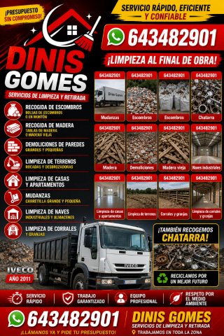Acemos limpiezas de todo Limpiezas de naves.