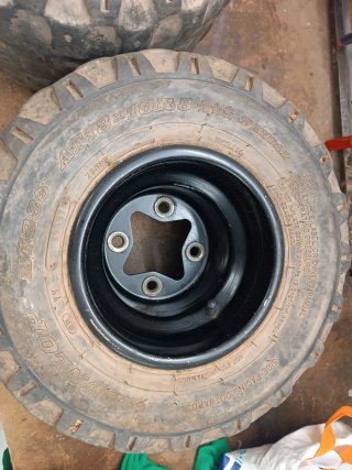 Ruedas traseras Quad LTZ 400 8