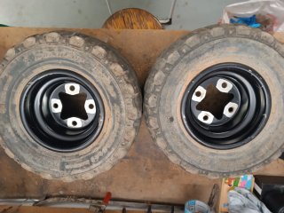 Ruedas traseras Quad LTZ 400 8