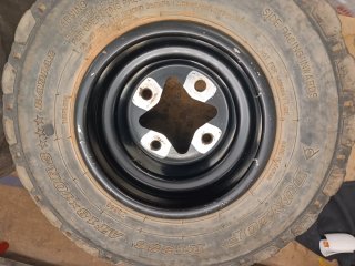 Ruedas traseras Quad LTZ 400 8