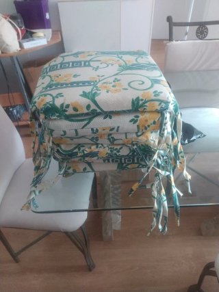 6 Cojines Silla Jardín/Terraza, con espuma latex.