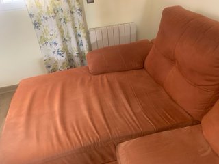 Sofá Chaise Longue Naranja
