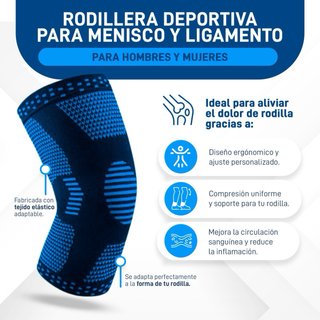 Rodillera Deportiva de Compresión