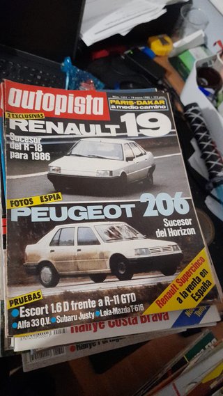 Revista Autopista año 1985
