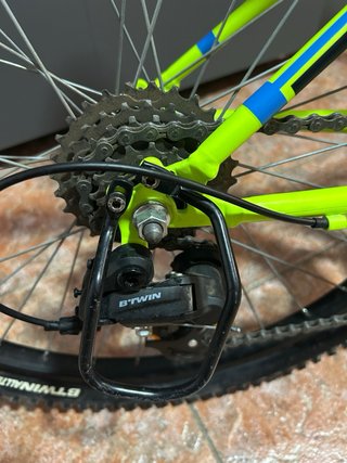 Bicicleta Rockrider 24 Neón