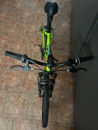 Bicicleta Rockrider 24 Neón