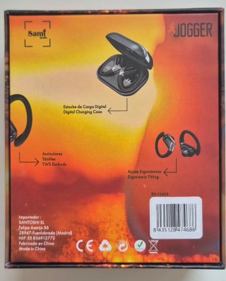 Auriculares Sami Jogger Bluetooth Negros
