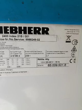 Congelador Horizontal Liebherr