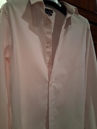 Camicia da uomo rosa, Slim Fit