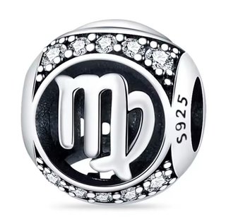 NUEVO Charm Virgo Plata 925 con Circonitas