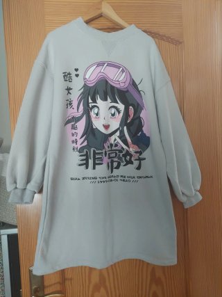 Camisola anime niña 12/13 años