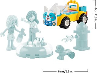 Lego Friends Coche Peluquería Perros 42635