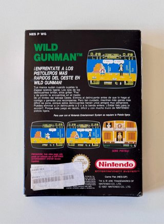 Wild Gunman NES PAL/ESP