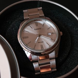 Reloj Casio MTP-1302 Blanco