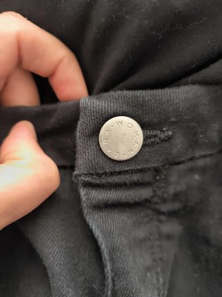 Pantalones vaqueros premamá Zara negros