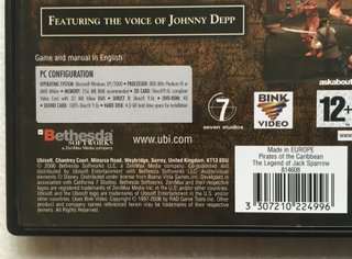 PIRATAS DEL CARIBE: LEYENDA DE JACK SPARROW - PC