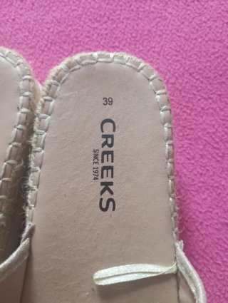 Sandalias Creeks Beige Multicolor Talla 39