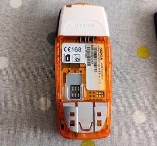 Nokia 3510i Azul/Naranja