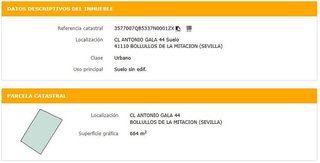 Terreno en venta en Bollullos de la Mitación
