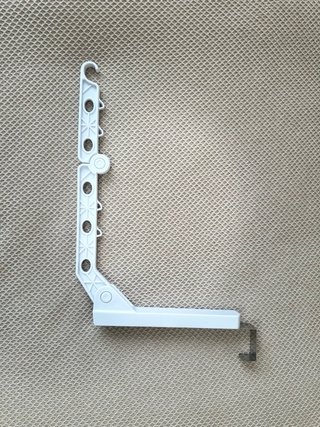 Perchero Plegable Puerta Blanco