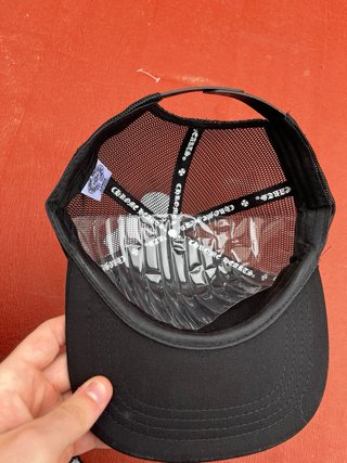 Gorra Trucker Chrome Hearts Blanca y Negra