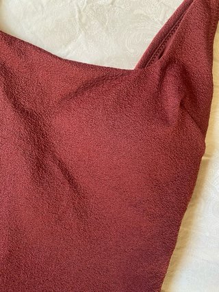 Bañador H&M Rojo Texturizado.
