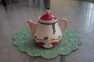 Teiera Vintage Wald in Ceramica con Vassoio
