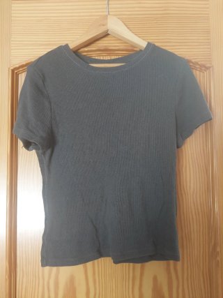 Camiseta negra Wednesday T.11/13