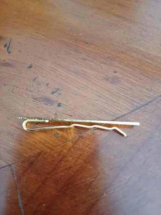 Pasador de corbata Vid chapado oro
