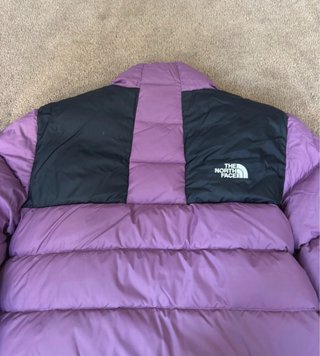 Piumino The North Face donna viola e nero