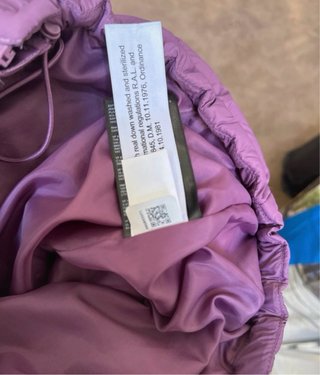 Piumino The North Face donna viola e nero