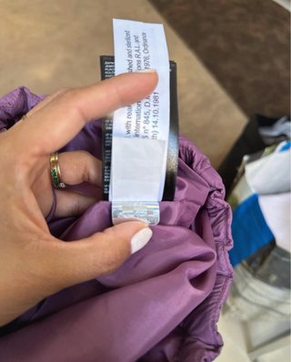 Piumino The North Face donna viola e nero