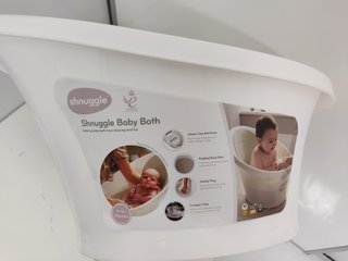 Bañera Shnuggle Ergonómica con Tapón