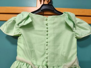 Vestido de fiesta verde 8 años