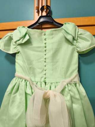 Vestido de fiesta verde 8 años