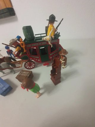 Playmobil Diligenza Ovest Cowboy