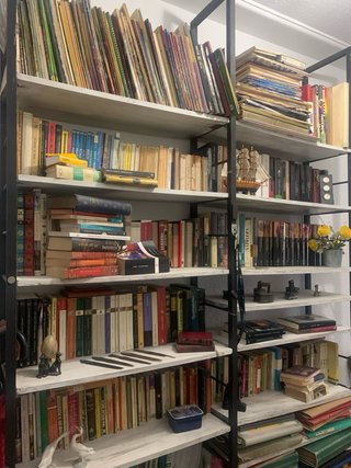 Estantería Librería Metálica Negra
