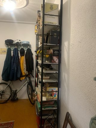 Estantería Librería Metálica Negra