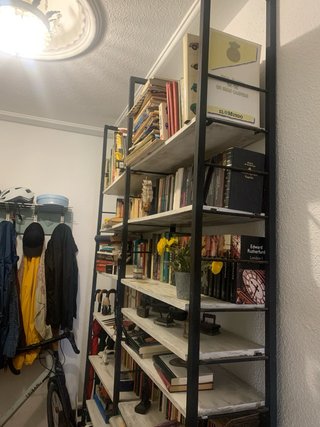 Estantería Librería Metálica Negra